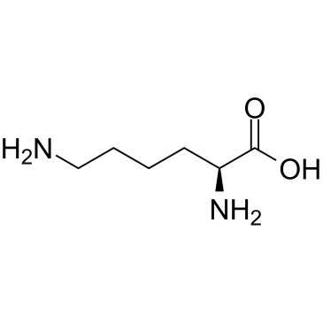 L-Lysine Chemical Structure