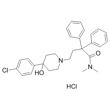 Loperamide hydrochloride Chemische Struktur
