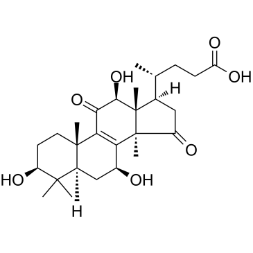 Lucidenic acid C Chemische Struktur