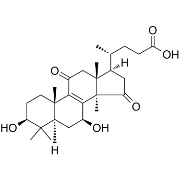 Lucidenic acid LM1 化学構造