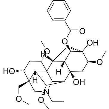 Ludaconitine 化学構造