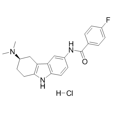LY 344864 hydrochloride Chemische Struktur