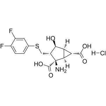 LY3020371 hydrochloride 化学構造