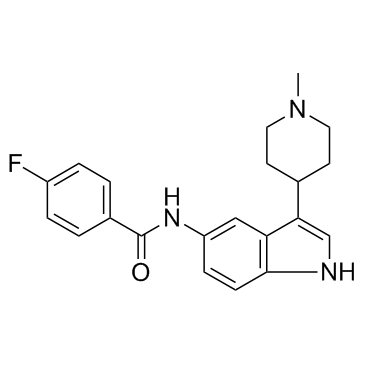 LY334370 化学構造