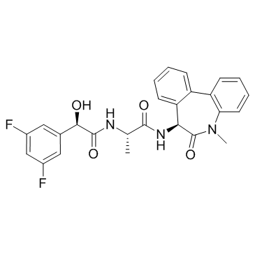 LY-411575 isomer 1 التركيب الكيميائي