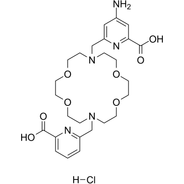Macropa-NH2 hydrochloride Chemische Struktur