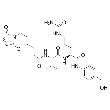 MC-Val-Cit-PAB Chemische Struktur