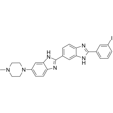 meta-iodoHoechst 33258  Chemical Structure