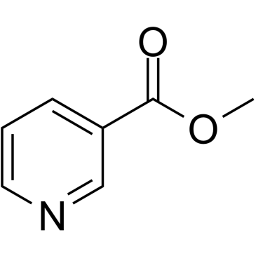 Methyl nicotinate 化学構造