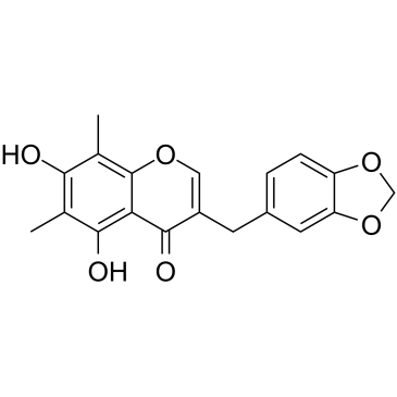 Methylophiopogonone A 化学構造