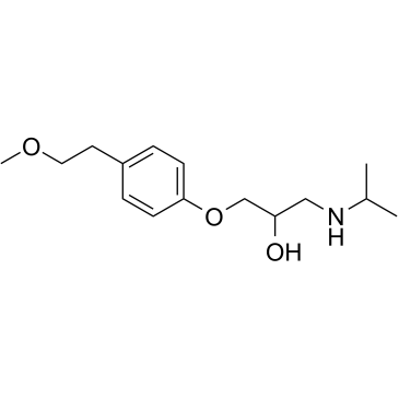 Metoprolol Chemische Struktur