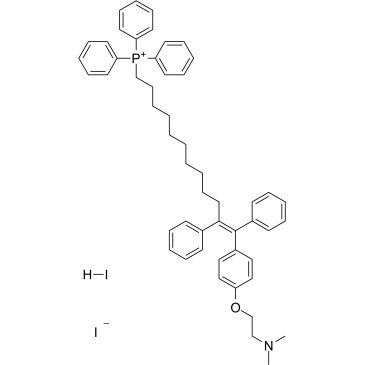 MitoTam iodide, hydriodide 化学構造