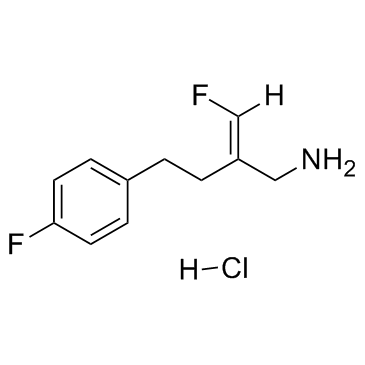 Mofegiline hydrochloride 化学構造