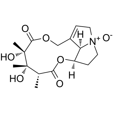 Monocrotaline N-Oxide 化学構造