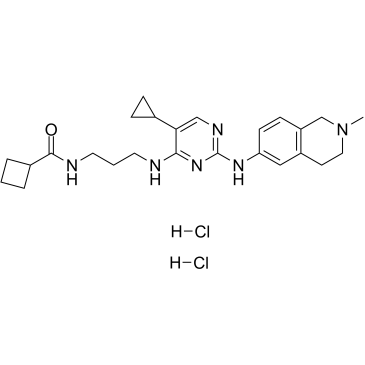 MRT68921 dihydrochloride التركيب الكيميائي