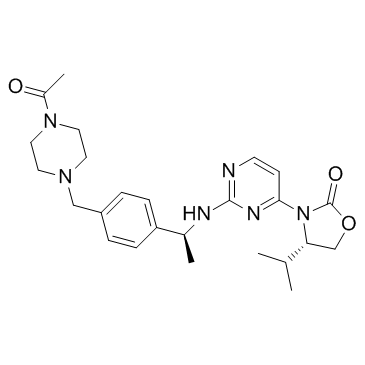 Mutant IDH1 inhibitor 化学構造