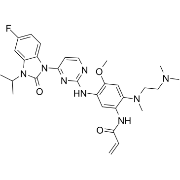 Mutated EGFR-IN-2  Chemical Structure