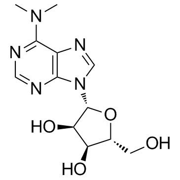 N6,N6-Dimethyladenosine التركيب الكيميائي