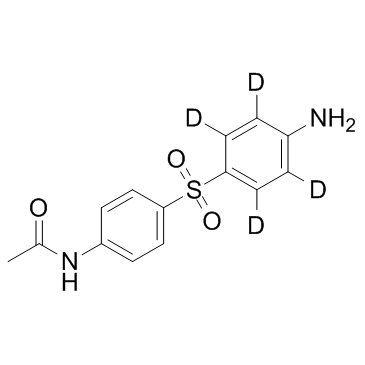N-acetyl Dapsone D4 Chemische Struktur