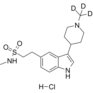 Naratriptan D3 Hydrochloride 化学構造