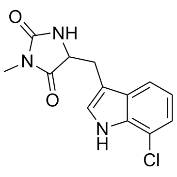 Necrostatin 2 racemate Chemische Struktur