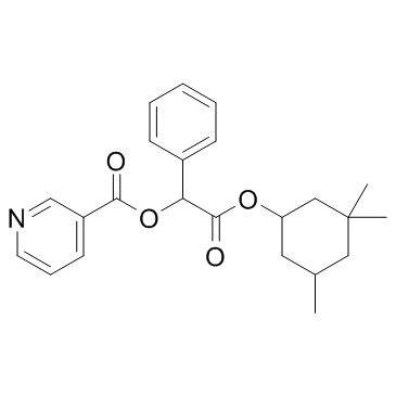 Nicotinoyl cyclandelate 化学構造