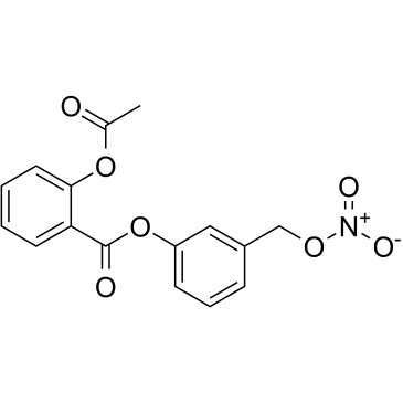 Nitroaspirin التركيب الكيميائي