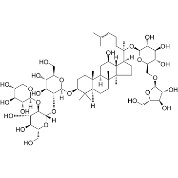 Notoginsenoside FP2 化学構造