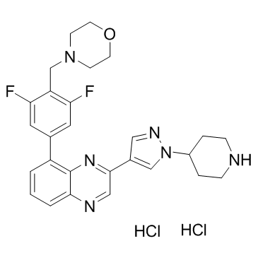 NVP-BSK805 dihydrochloride  Chemical Structure