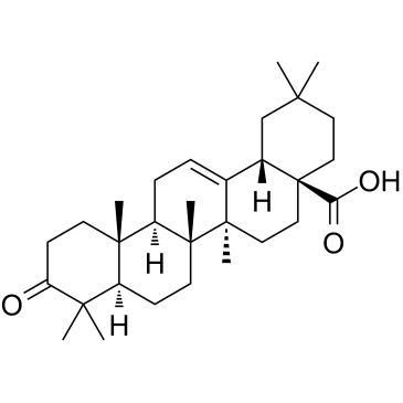 Oleanonic acid Chemische Struktur