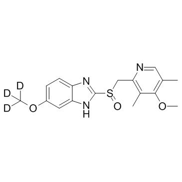 Omeprazole D3 Chemische Struktur