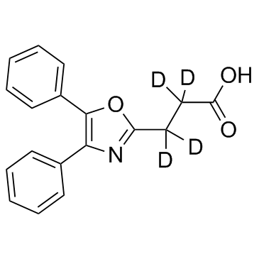 Oxaprozin D4  Chemical Structure