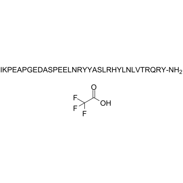 Peptide YY (PYY) (3-36), human TFA  Chemical Structure