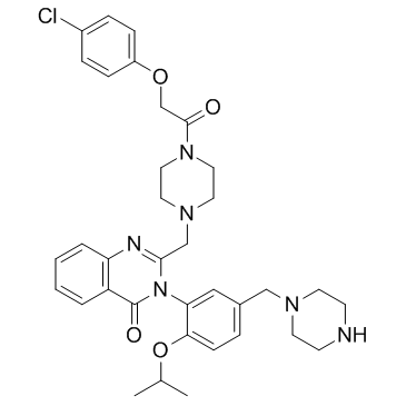 Piperazine Erastin التركيب الكيميائي