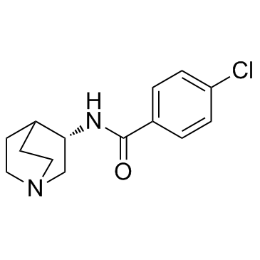 PNU-282987 S enantiomer free base Chemische Struktur