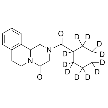 Praziquantel D11 化学構造