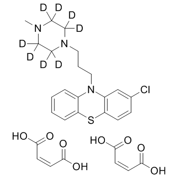 Prochlorperazine D8 dimeleate Chemical Structure