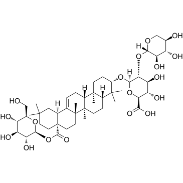 Pseudoginsenoside RT1 Chemische Struktur