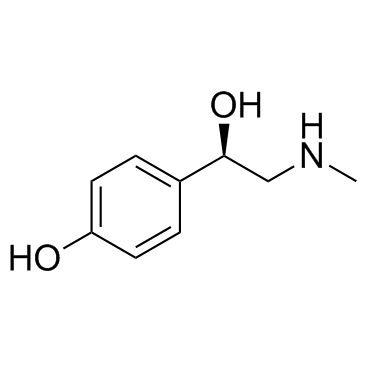 p-Synephrine Chemical Structure