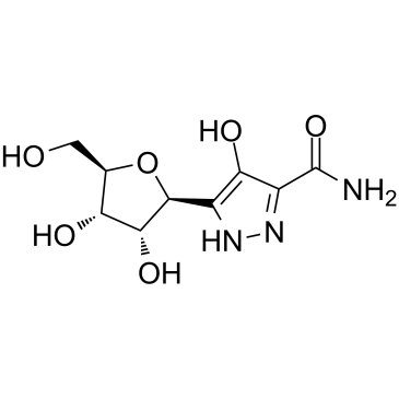 Pyrazofurin 化学構造