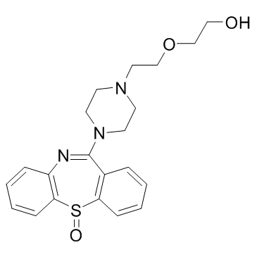 Quetiapine sulfoxide Chemische Struktur