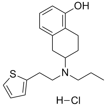 rac-Rotigotine Hydrochloride 化学構造