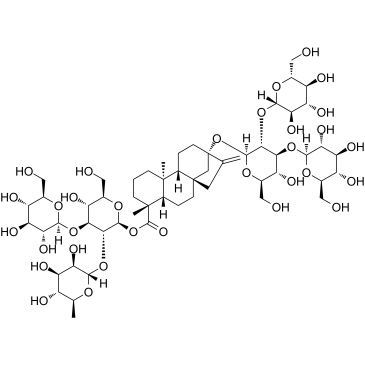 Rebaudioside N  Chemical Structure