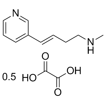 Rivanicline hemioxalate Chemische Struktur