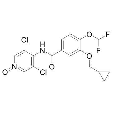 Roflumilast N-oxide التركيب الكيميائي