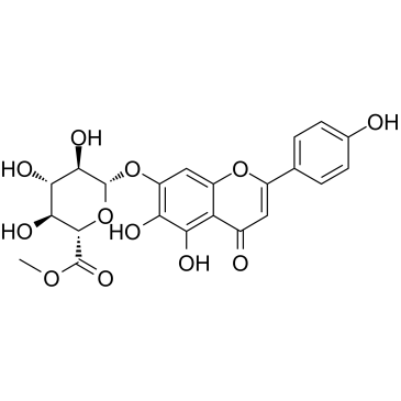 Scutellarin methyl ester  Chemical Structure