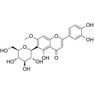 Swertiajaponin Chemische Struktur