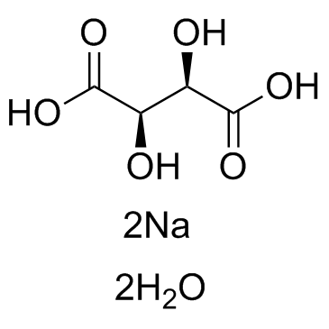 Tartaric acid disodium dihydrate  Chemical Structure