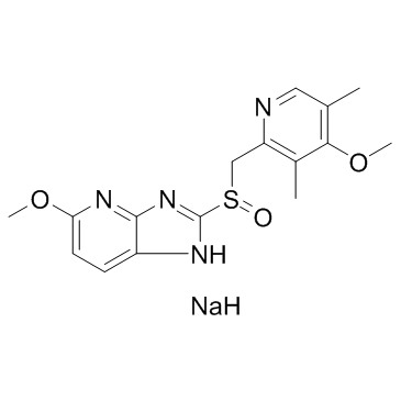 Tenatoprazole sodium Chemische Struktur