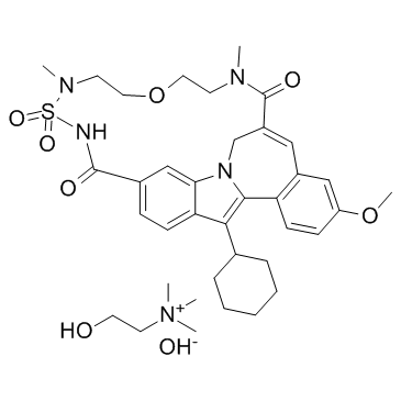 TMC647055 Choline salt التركيب الكيميائي